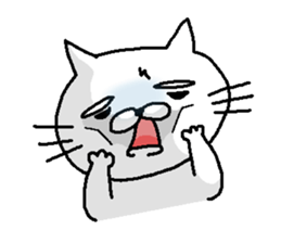 Ugly Cat Poko sticker #1435236