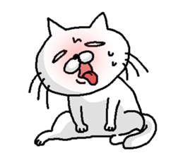 Ugly Cat Poko sticker #1435240