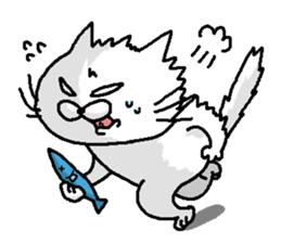 Ugly Cat Poko sticker #1435246