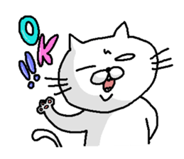 Ugly Cat Poko sticker #1435253
