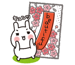 usagi!?Hanahuda sticker #1435507