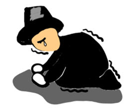 The clown of a hat sticker #1435673