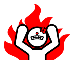 Everyday Red-nosed Pictograms sticker #1436278