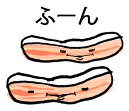 Talking food. sticker #1436461