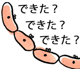 Talking food. sticker #1436465