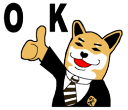 Shiba-Inu Salaryman Part.2 sticker #1436619