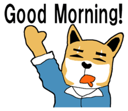 Shiba-Inu Salaryman Part.2 sticker #1436623