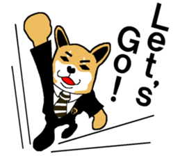 Shiba-Inu Salaryman Part.2 sticker #1436641