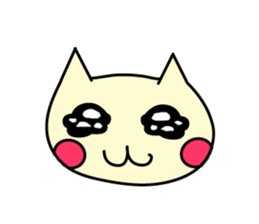 Watery eyes cat sticker #1436898