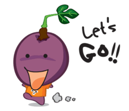 Passion boy Passion fruit sticker #1436941