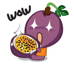 Passion boy Passion fruit sticker #1436944