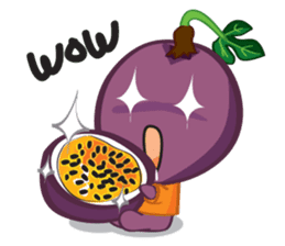 Passion boy Passion fruit sticker #1436944