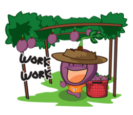 Passion boy Passion fruit sticker #1436945