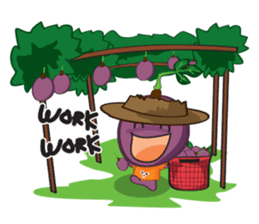 Passion boy Passion fruit sticker #1436945