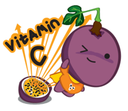 Passion boy Passion fruit sticker #1436948