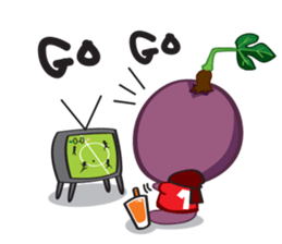 Passion boy Passion fruit sticker #1436975