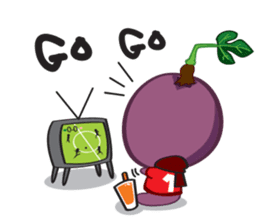 Passion boy Passion fruit sticker #1436975