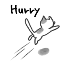 Brush cat! sticker #1437134