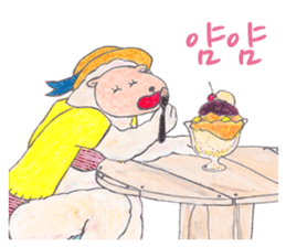 Soft in love (korean) sticker #1437226