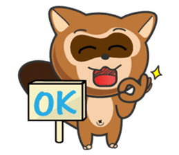 Mr. Palm Civet (part 2) sticker #1437283