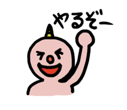 Oni children sticker #1437462