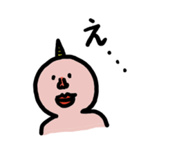 Oni children sticker #1437464