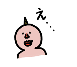 Oni children sticker #1437464