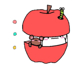 Life of Shirousa(bunny)&Kumakichi(bear) sticker #1438109