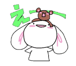 Life of Shirousa(bunny)&Kumakichi(bear) sticker #1438113