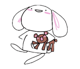 Life of Shirousa(bunny)&Kumakichi(bear) sticker #1438122