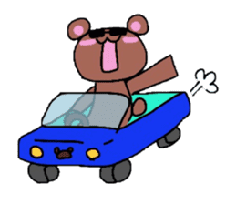 Life of Shirousa(bunny)&Kumakichi(bear) sticker #1438135