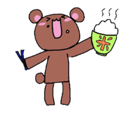 Life of Shirousa(bunny)&Kumakichi(bear) sticker #1438136