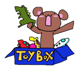 Life of Shirousa(bunny)&Kumakichi(bear) sticker #1438137