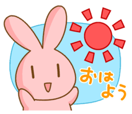 Rabico,a cute rabbit from Shizuoka sticker #1438259