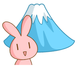 Rabico,a cute rabbit from Shizuoka sticker #1438297