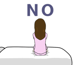 Japanese standard wife akemi sticker #1438502