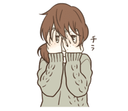 honobono log sticker sticker #1438546