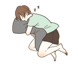 honobono log sticker sticker #1438575