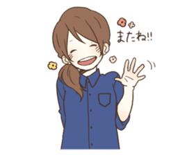 honobono log sticker sticker #1438577