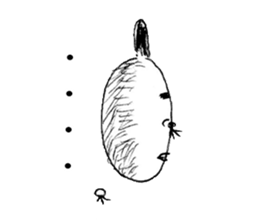 My name is HanageMan sticker #1438589