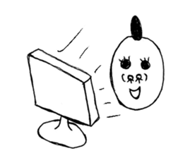 My name is HanageMan sticker #1438612