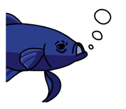 Daily life of Betta sticker #1438659