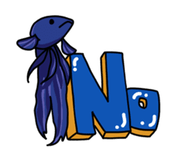 Daily life of Betta sticker #1438675