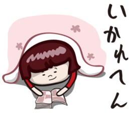 girls "Marron-chan" (Kansai dialect) sticker #1438749