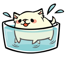 White Spitz sticker #1439868