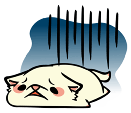 White Spitz sticker #1439879