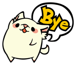 White Spitz sticker #1439885