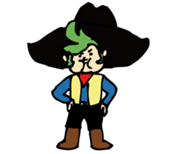 Mr.Cowboy sticker #1439990