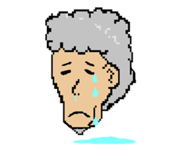 The man who is humor sticker #1439995