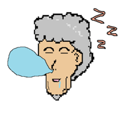 The man who is humor sticker #1439996